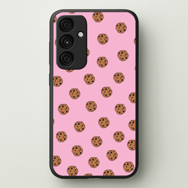 Cookies - Biscuits Patterns - Biscuits Patterns Phone Case for Galaxy A35