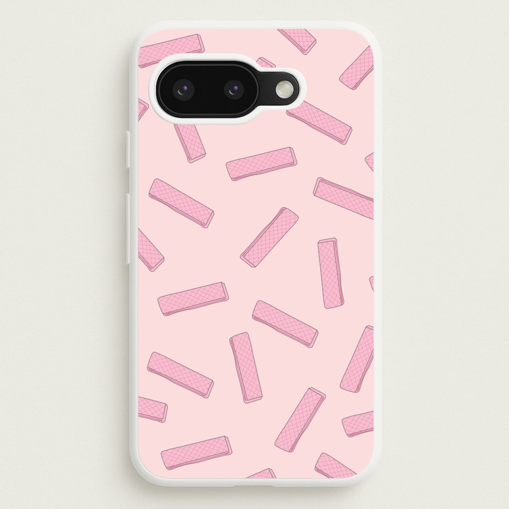 Pink Waffers - Biscuits Patterns - Biscuits Patterns Phone Case for Google Pixel 9a