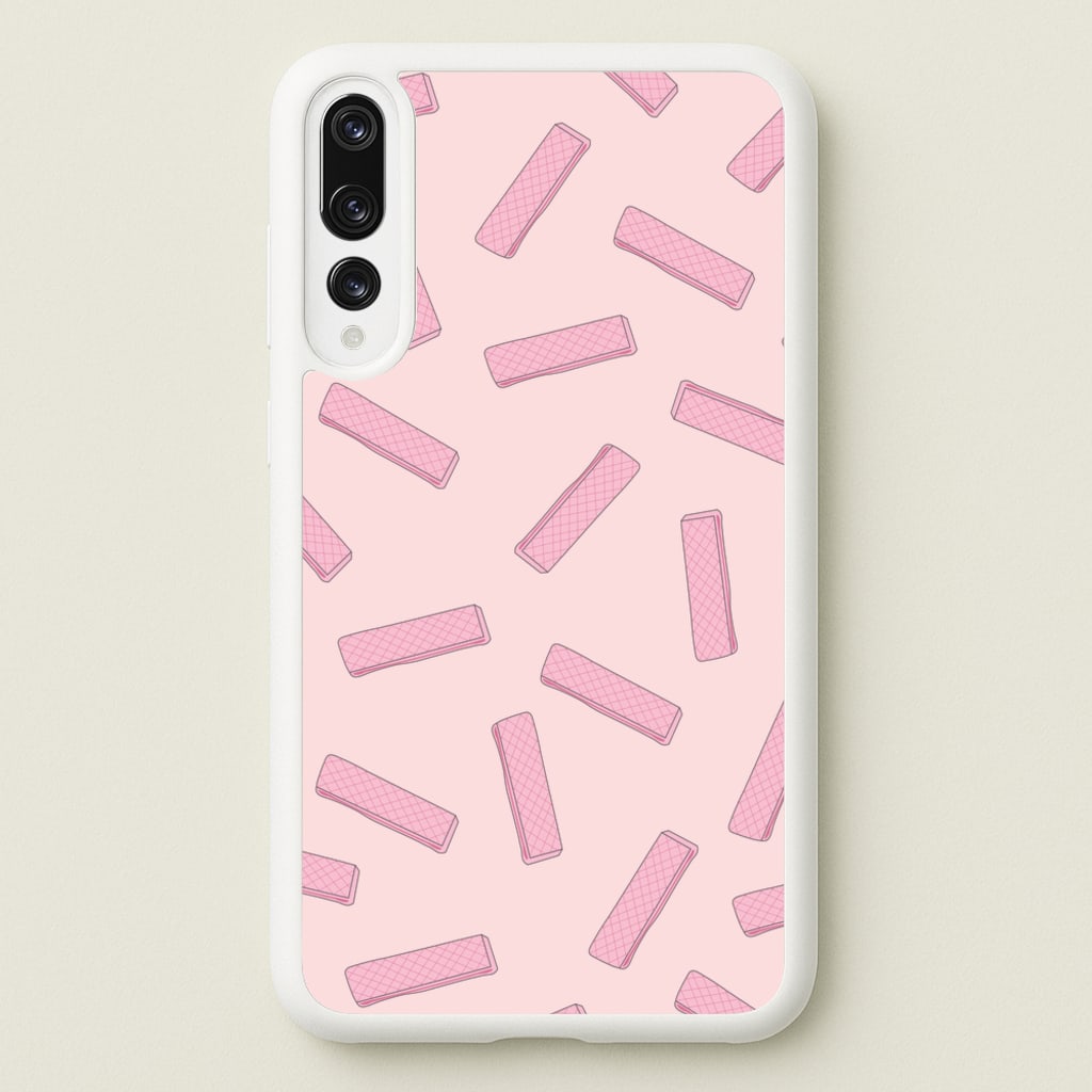 Pink Waffers - Biscuits Patterns - Biscuits Patterns Phone Case for Huawei P20 Pro