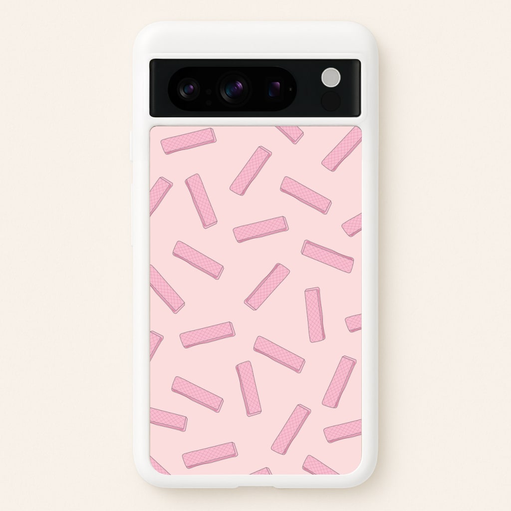 Pink Waffers - Biscuits Patterns - Biscuits Patterns Phone Case for Google Pixel 8 Pro