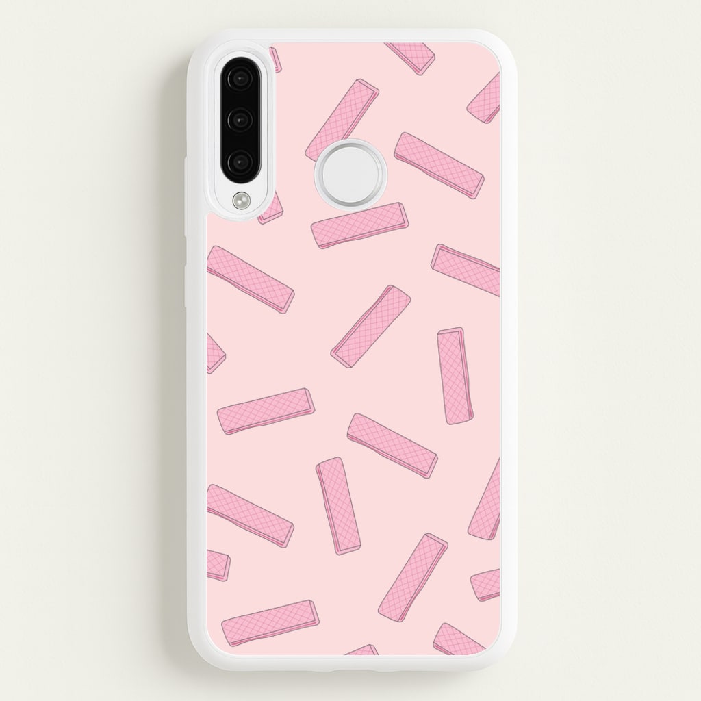 Pink Waffers - Biscuits Patterns - Biscuits Patterns Phone Case for Huawei P30 Pro