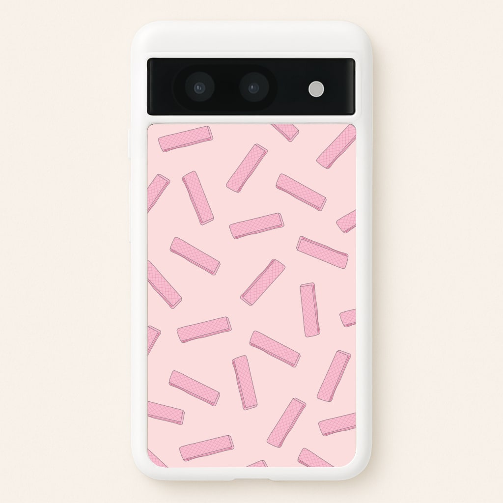 Pink Waffers - Biscuits Patterns - Biscuits Patterns Phone Case for Google Pixel 8a