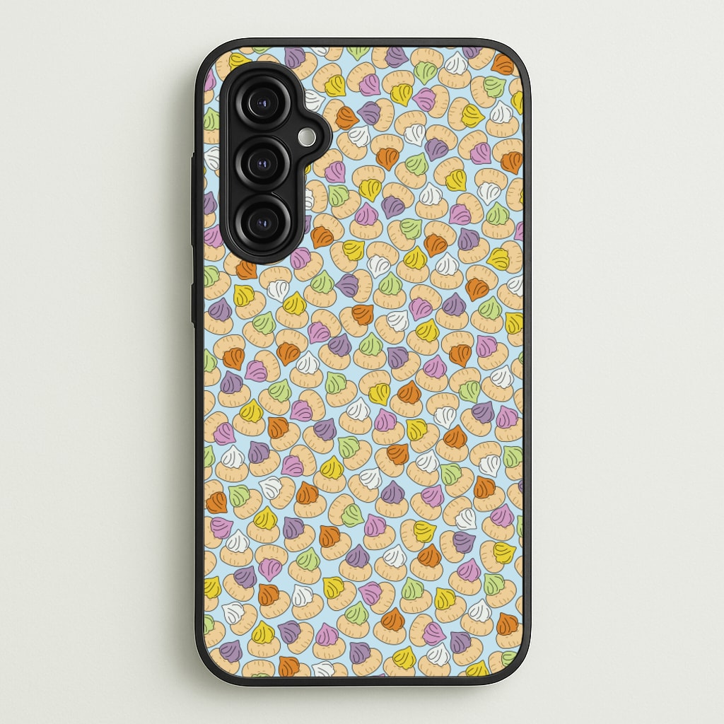 Iced Gems - Biscuits Patterns - Biscuits Patterns Phone Case for Galaxy A14