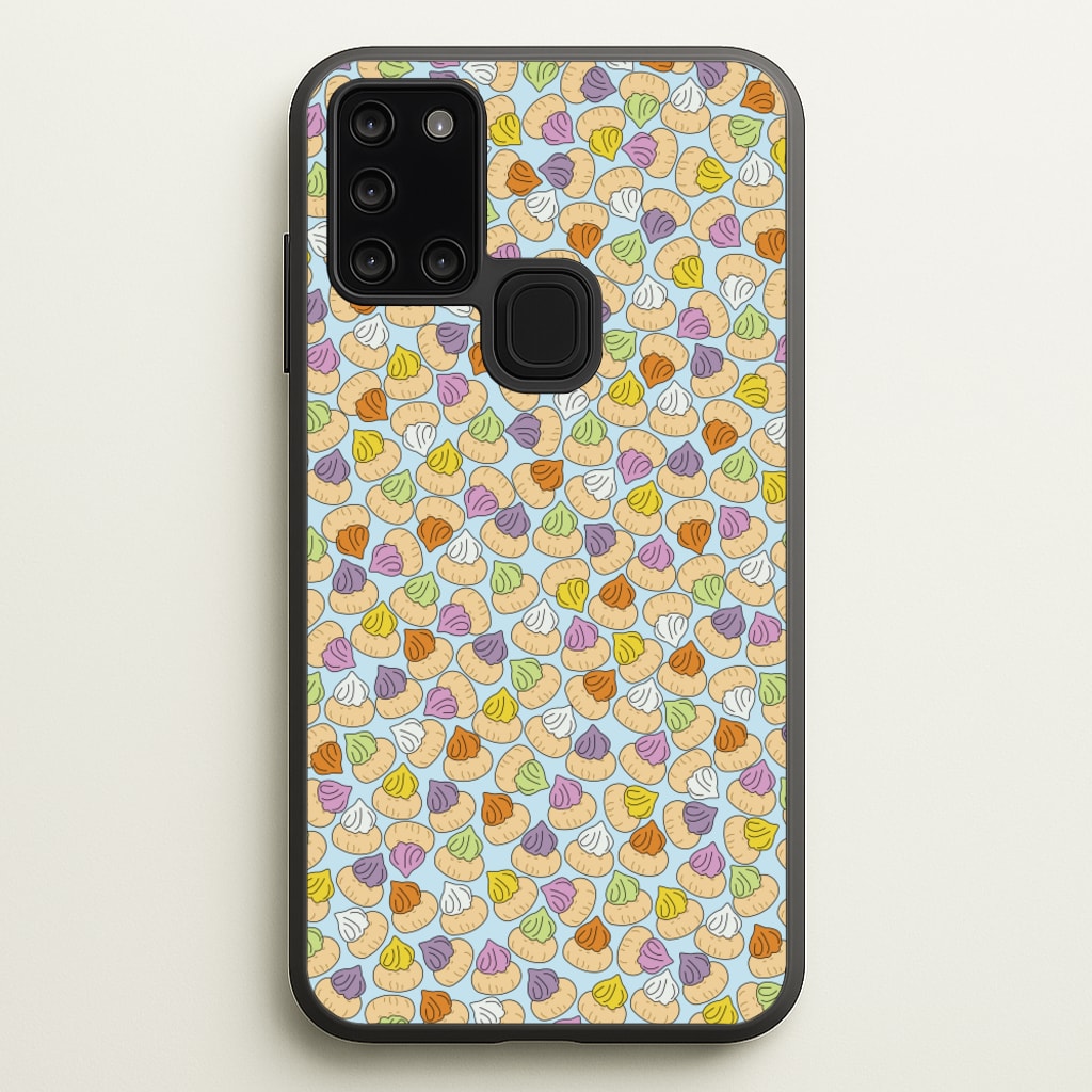 Iced Gems - Biscuits Patterns - Biscuits Patterns Phone Case for Galaxy A21s