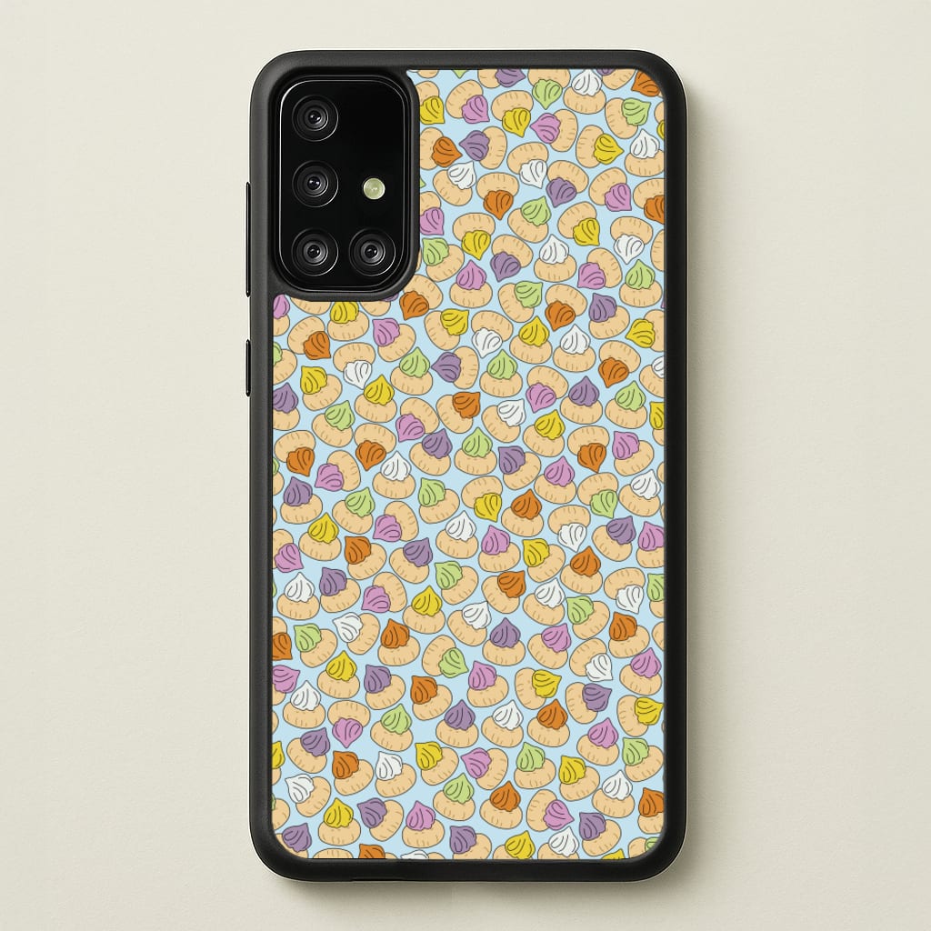 Iced Gems - Biscuits Patterns - Biscuits Patterns Phone Case for Galaxy A71