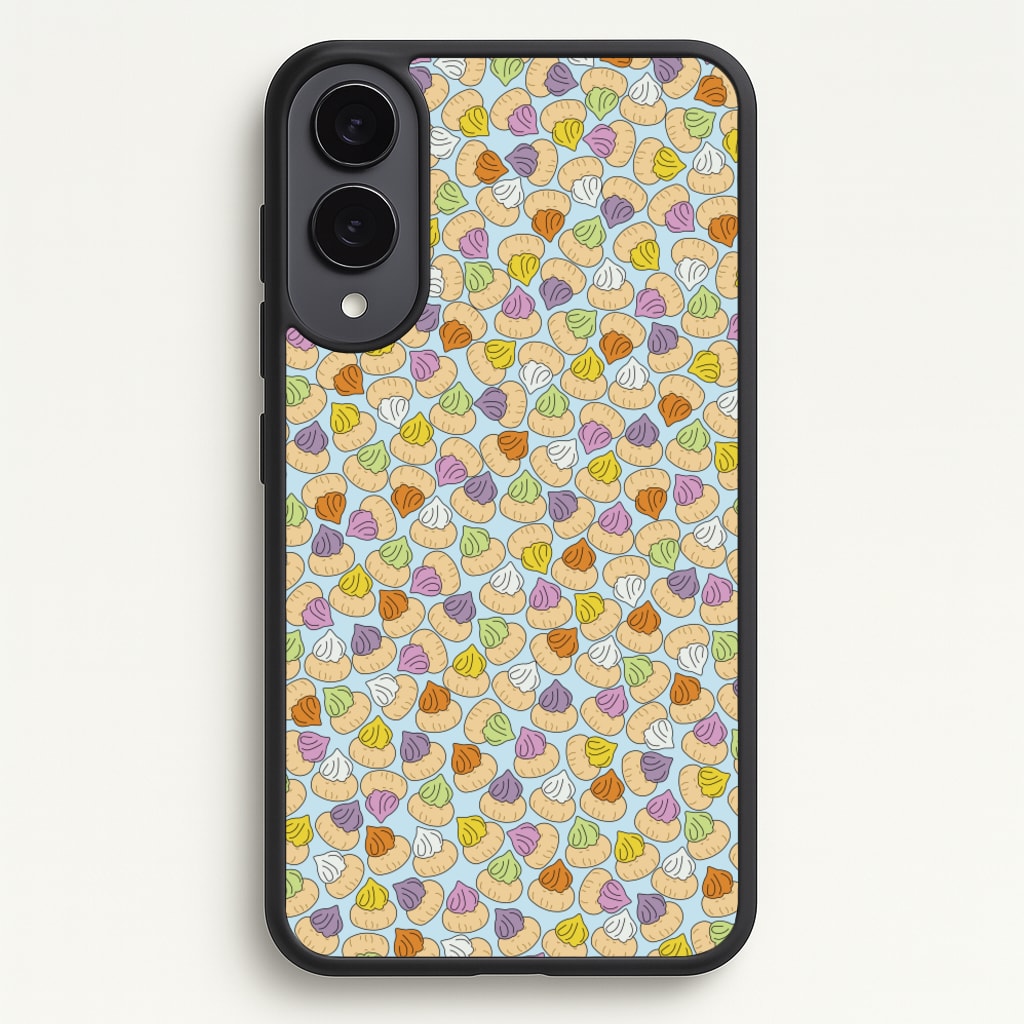 Iced Gems - Biscuits Patterns - Biscuits Patterns Phone Case for Galaxy S25 Edge