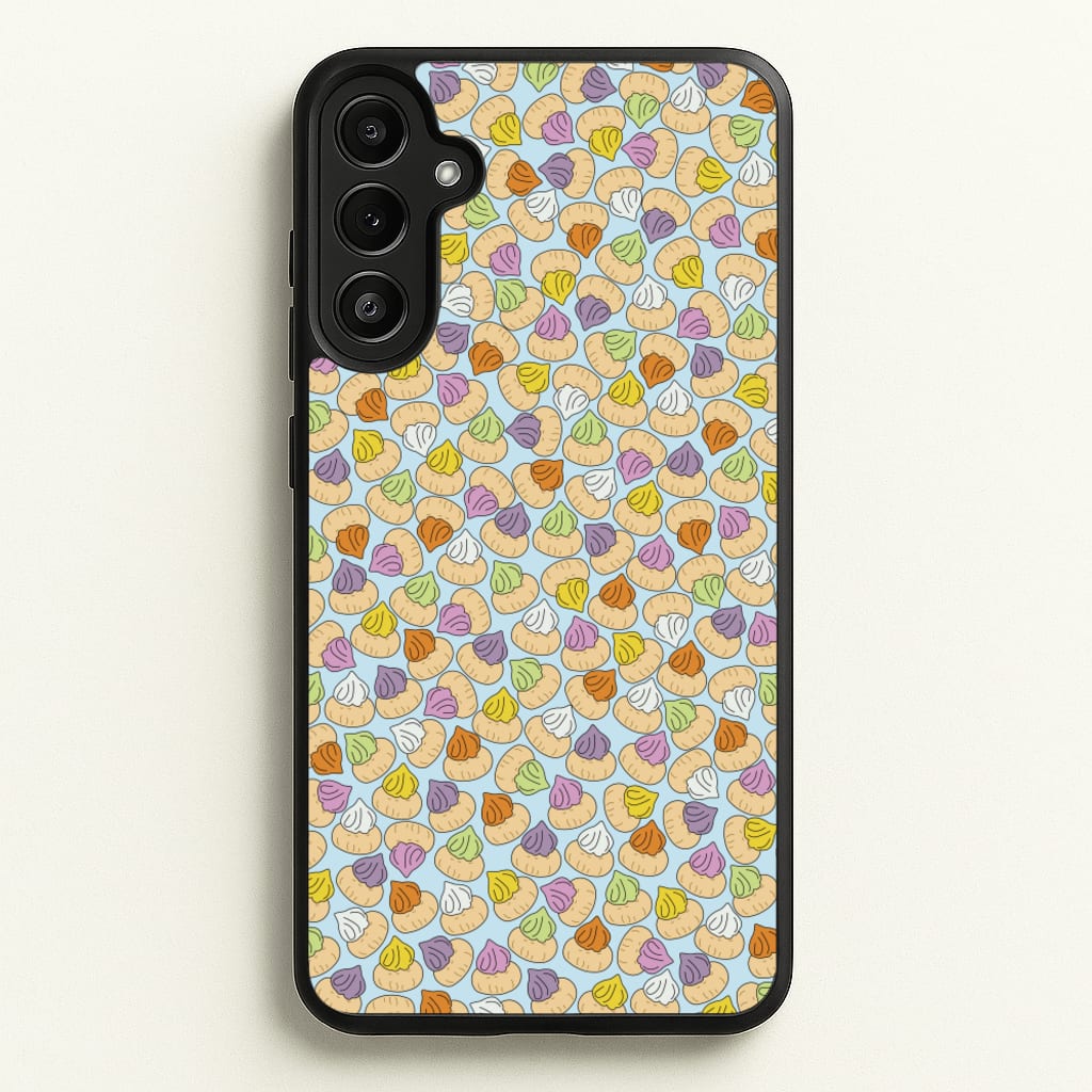 Iced Gems - Biscuits Patterns - Biscuits Patterns Phone Case for Galaxy A34