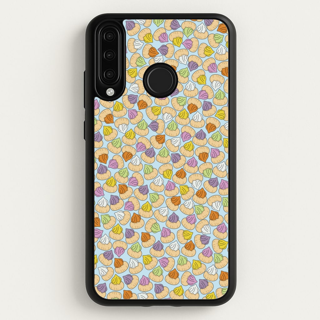 Iced Gems - Biscuits Patterns - Biscuits Patterns Phone Case for Huawei P30 Lite