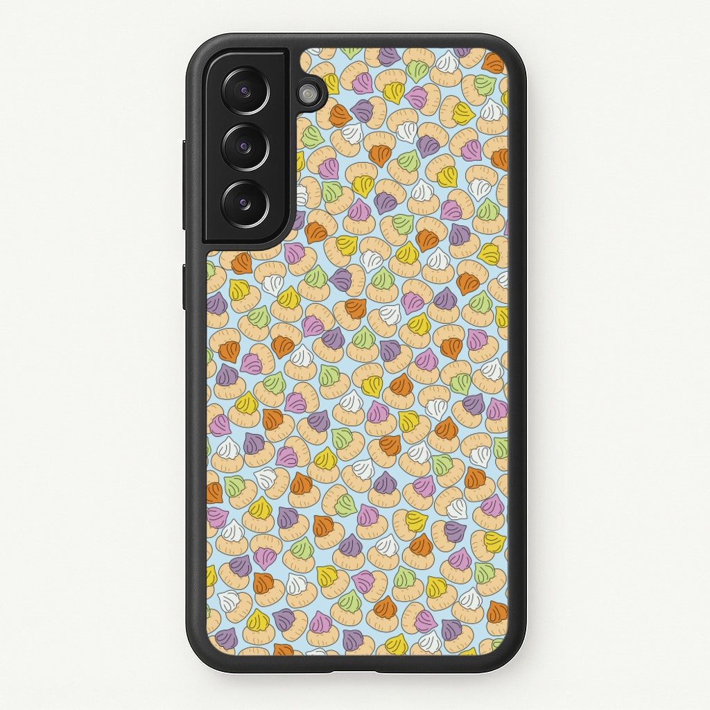Iced Gems - Biscuits Patterns - Biscuits Patterns Phone Case for Galaxy S21FE