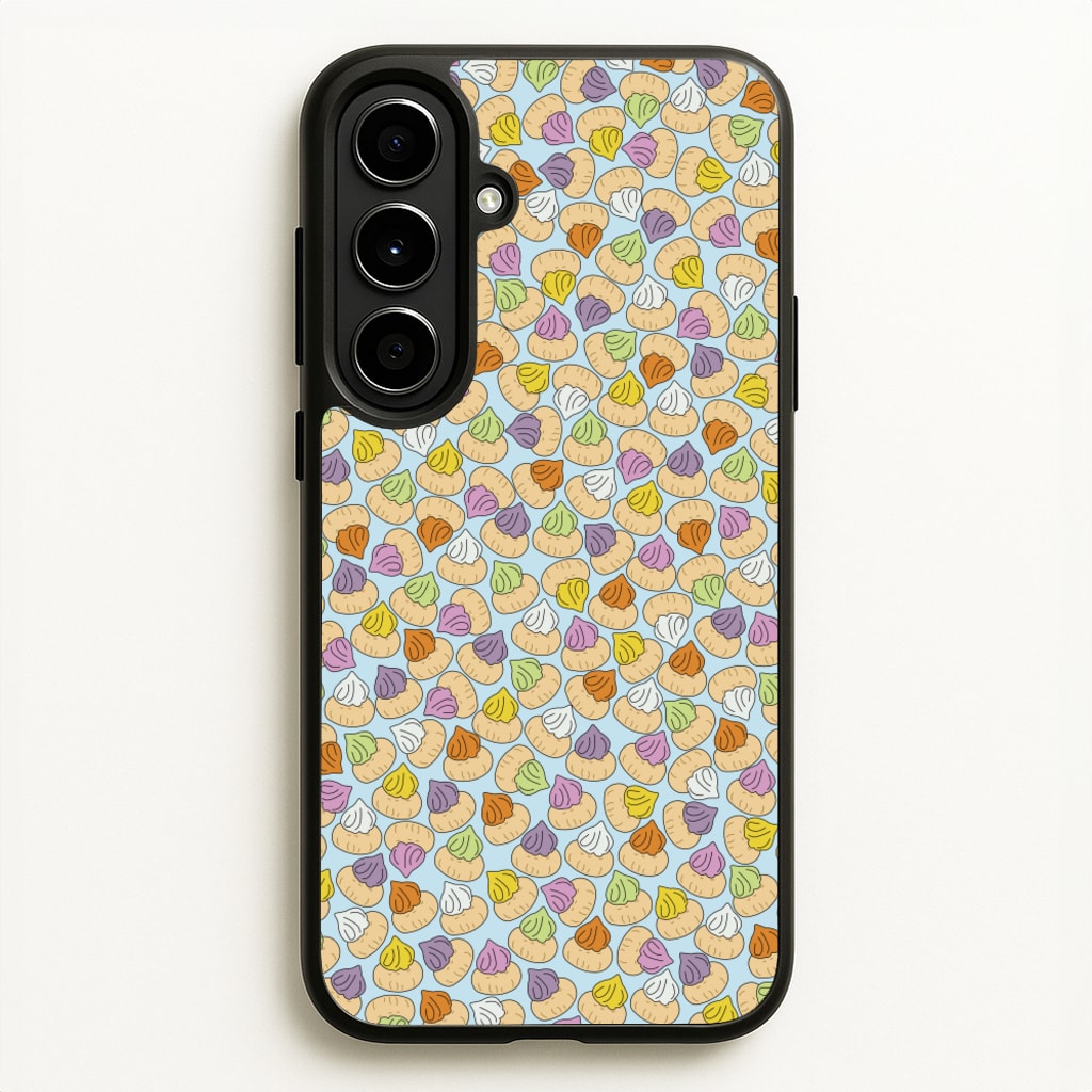 Iced Gems - Biscuits Patterns - Biscuits Patterns Phone Case for Galaxy A56