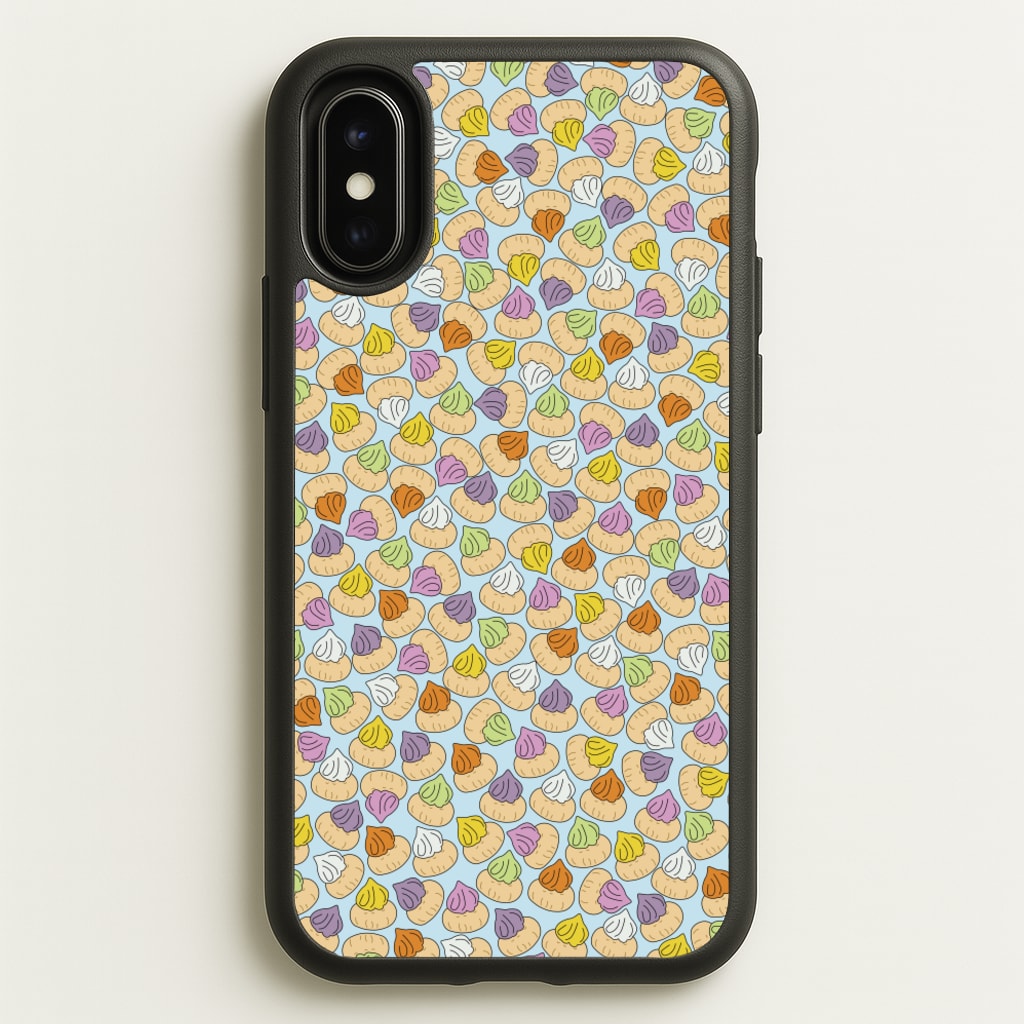 Iced Gems - Biscuits Patterns - Biscuits Patterns Phone Case for iPhone X / XS