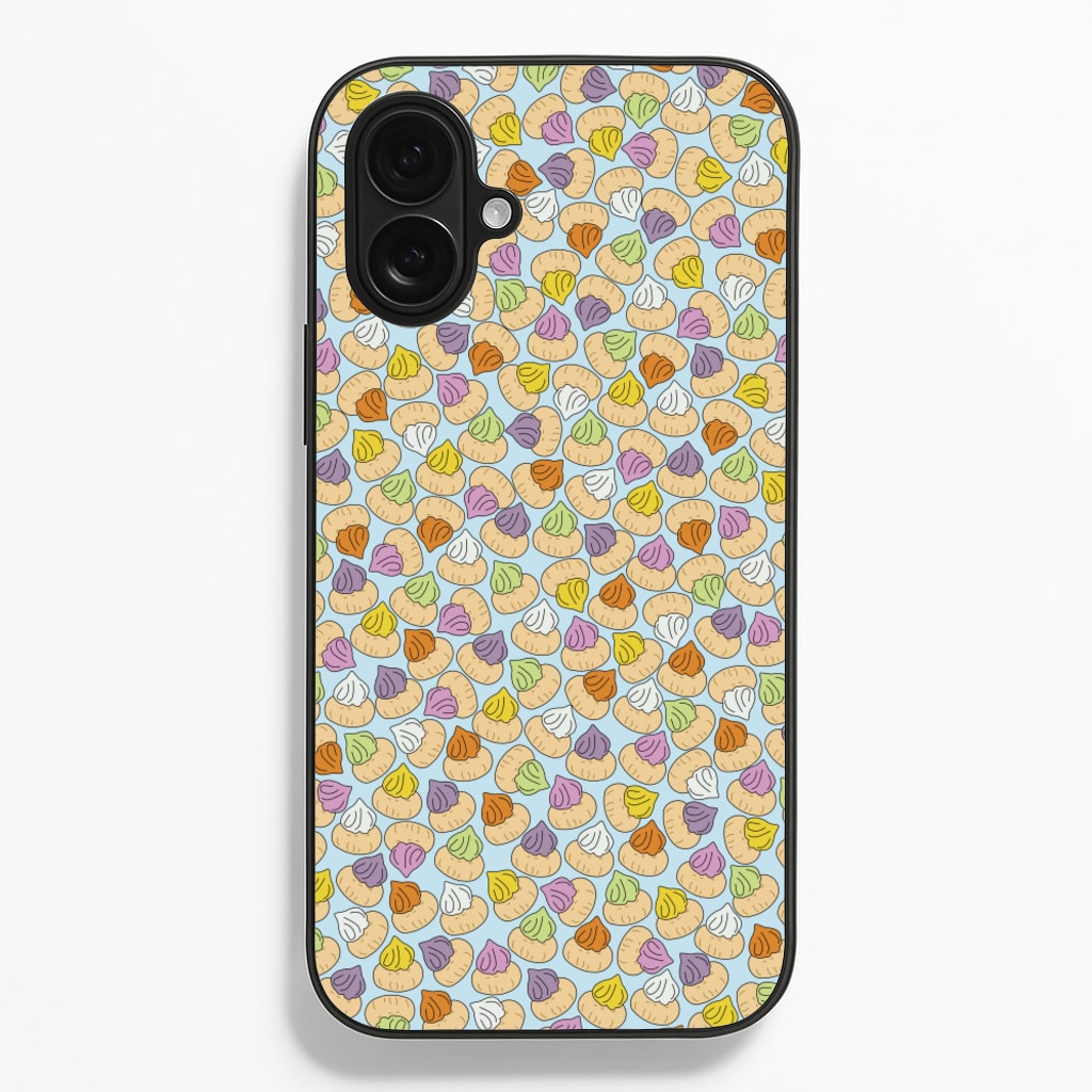 Iced Gems - Biscuits Patterns - Biscuits Patterns Phone Case for iPhone 16 Plus