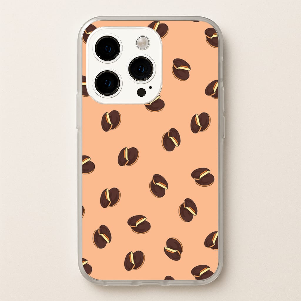 Jaffa Cakes - Biscuits Patterns - Biscuits Patterns Phone Case for iPhone 15 Pro Max