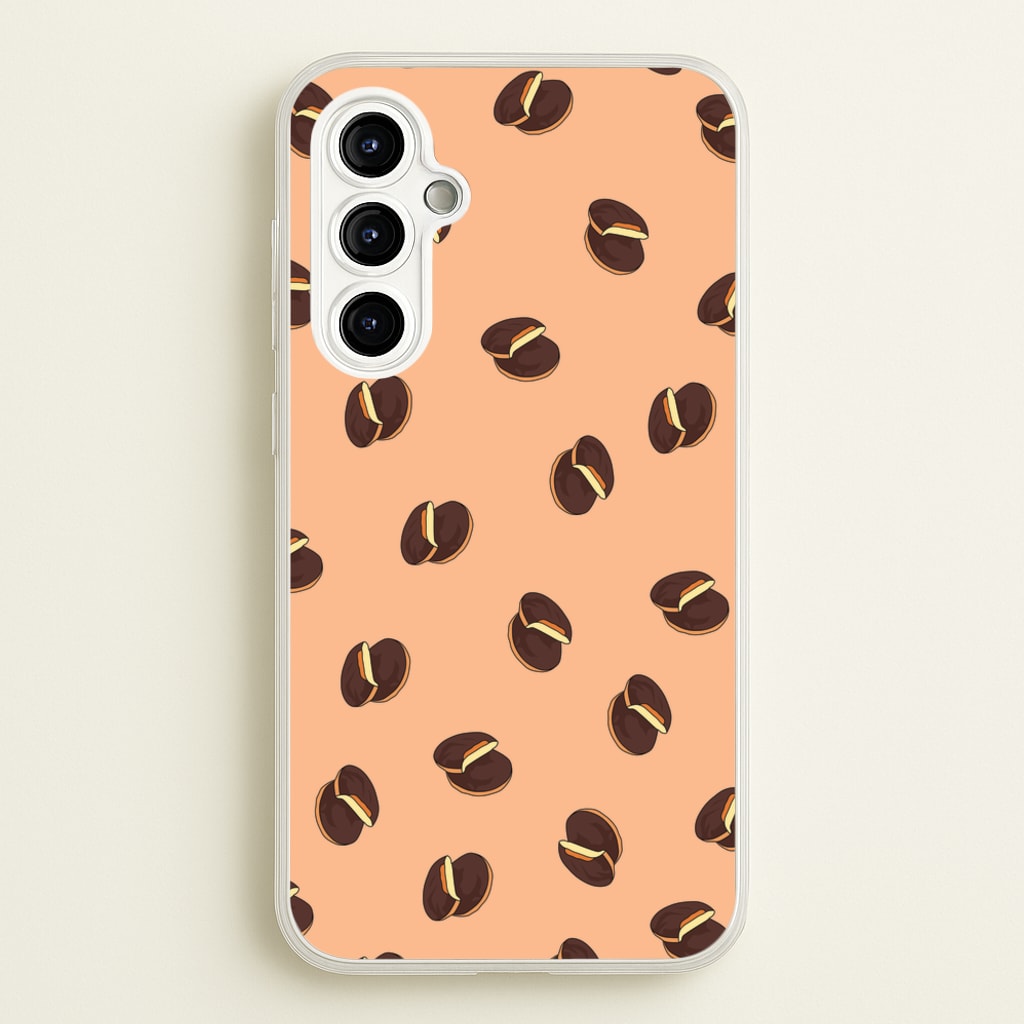 Jaffa Cakes - Biscuits Patterns - Biscuits Patterns Phone Case for Galaxy A54