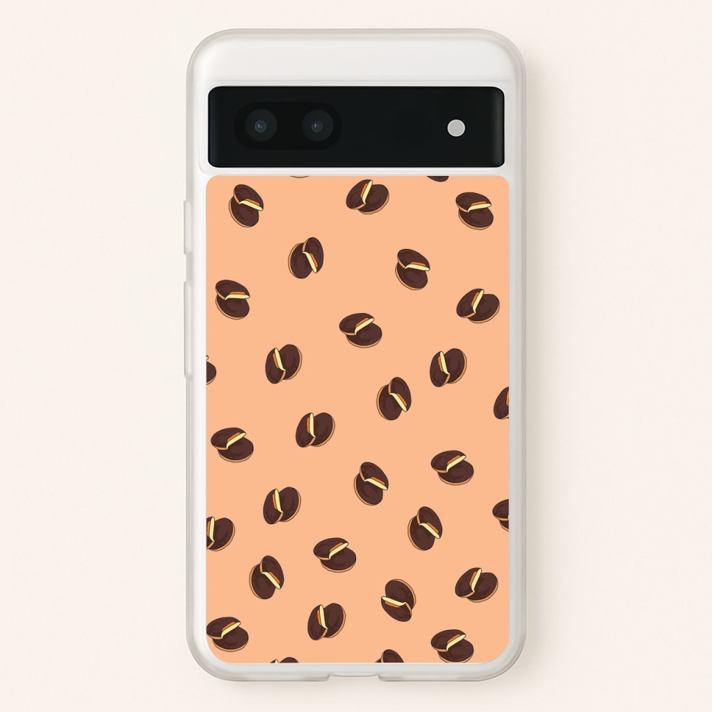 Jaffa Cakes - Biscuits Patterns - Biscuits Patterns Phone Case for Google Pixel 6a