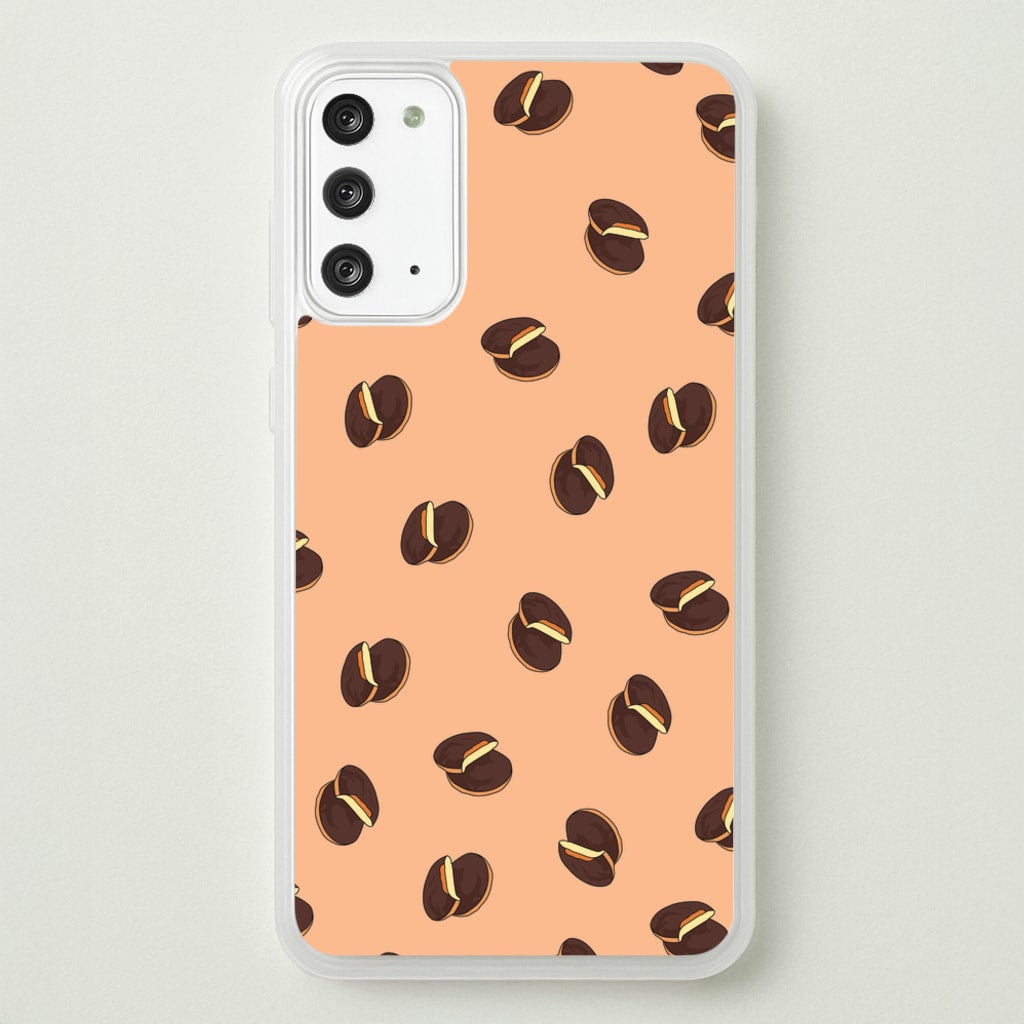 Jaffa Cakes - Biscuits Patterns - Biscuits Patterns Phone Case for Galaxy Note 20