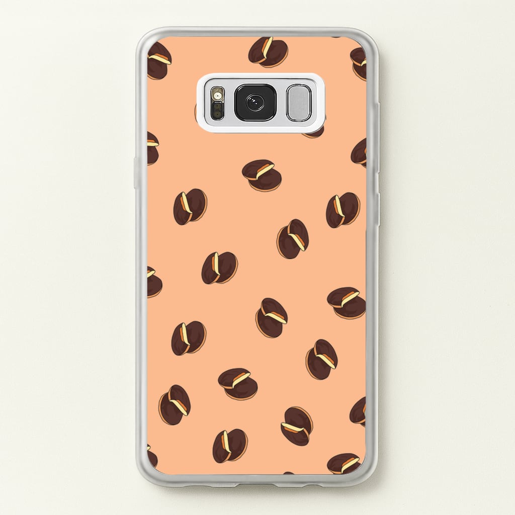 Jaffa Cakes - Biscuits Patterns - Biscuits Patterns Phone Case for Galaxy S8