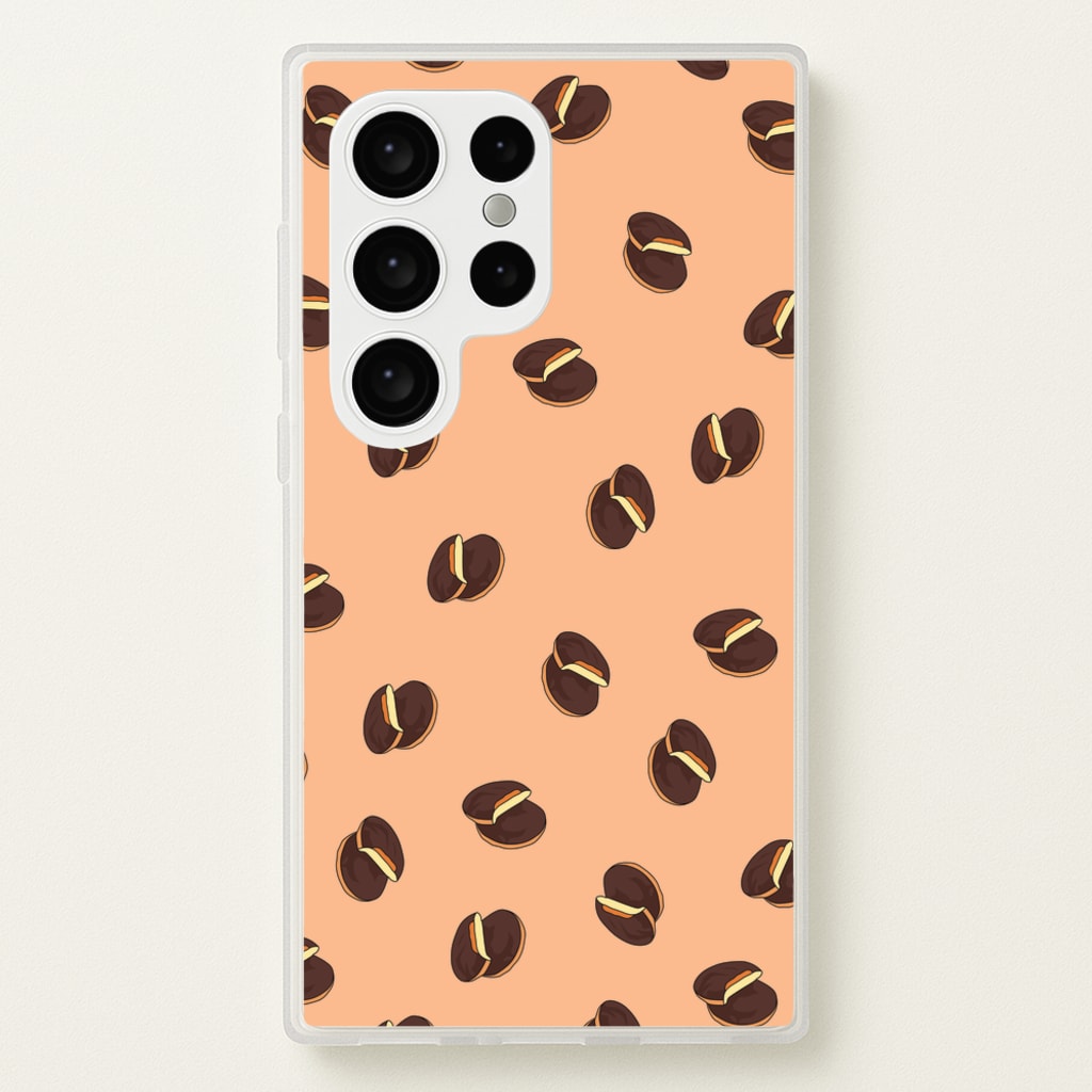 Jaffa Cakes - Biscuits Patterns - Biscuits Patterns Phone Case for Galaxy S24 Ultra