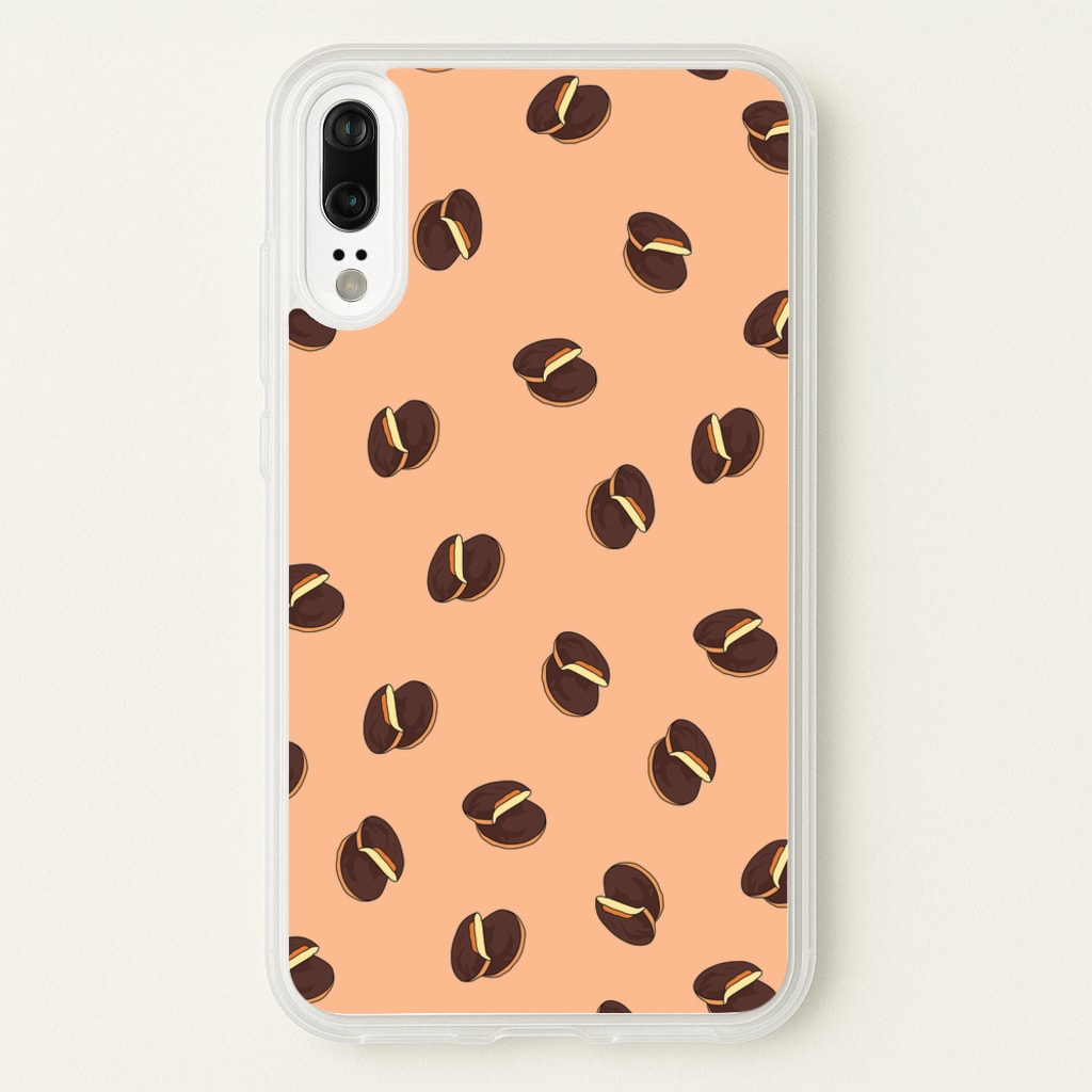 Jaffa Cakes - Biscuits Patterns - Biscuits Patterns Phone Case for Huawei P20