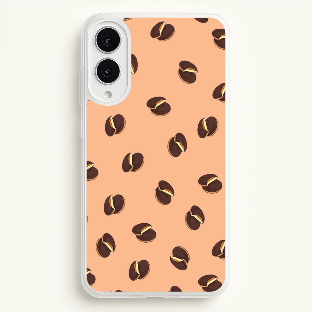 Jaffa Cakes - Biscuits Patterns - Biscuits Patterns Phone Case for Galaxy S25 Edge