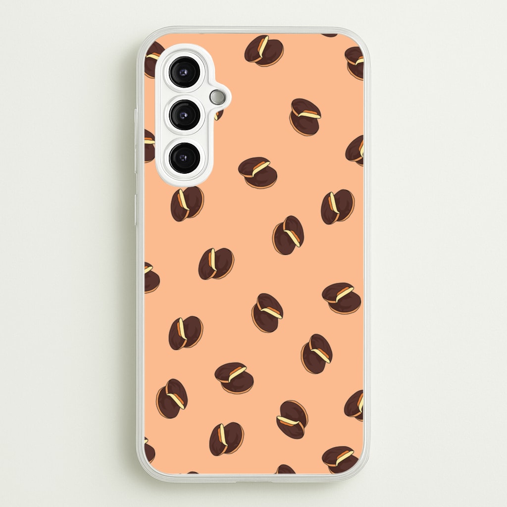 Jaffa Cakes - Biscuits Patterns - Biscuits Patterns Phone Case for Galaxy A14