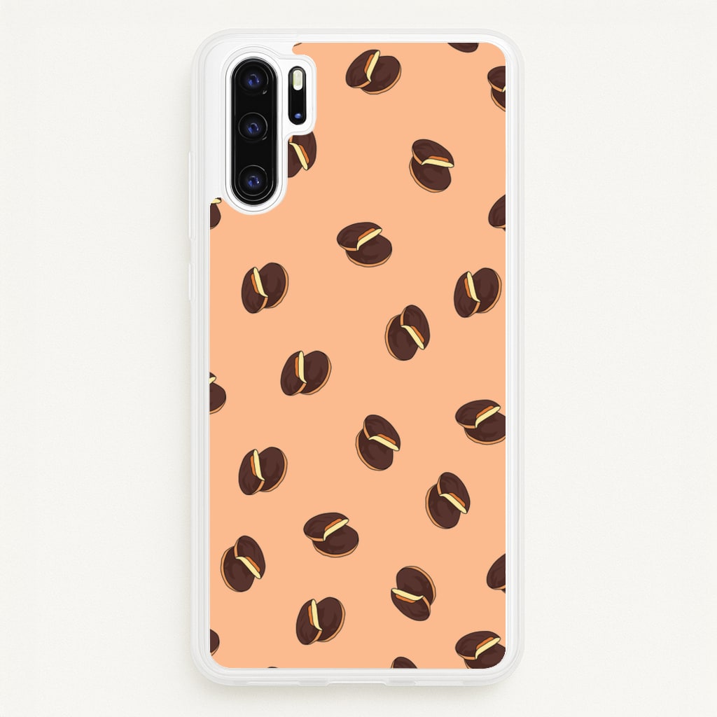 Jaffa Cakes - Biscuits Patterns - Biscuits Patterns Phone Case for Huawei P30 Pro