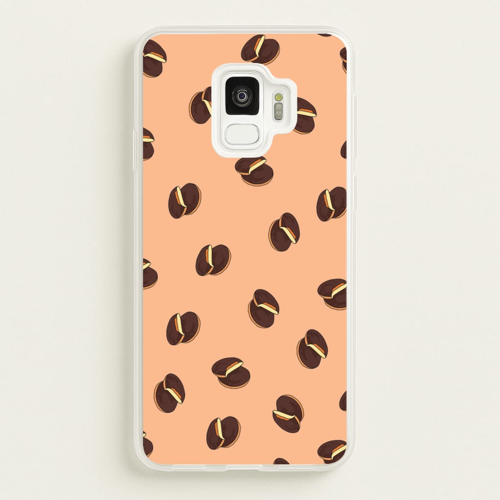 Jaffa Cakes - Biscuits Patterns - Biscuits Patterns Phone Case for Galaxy S9
