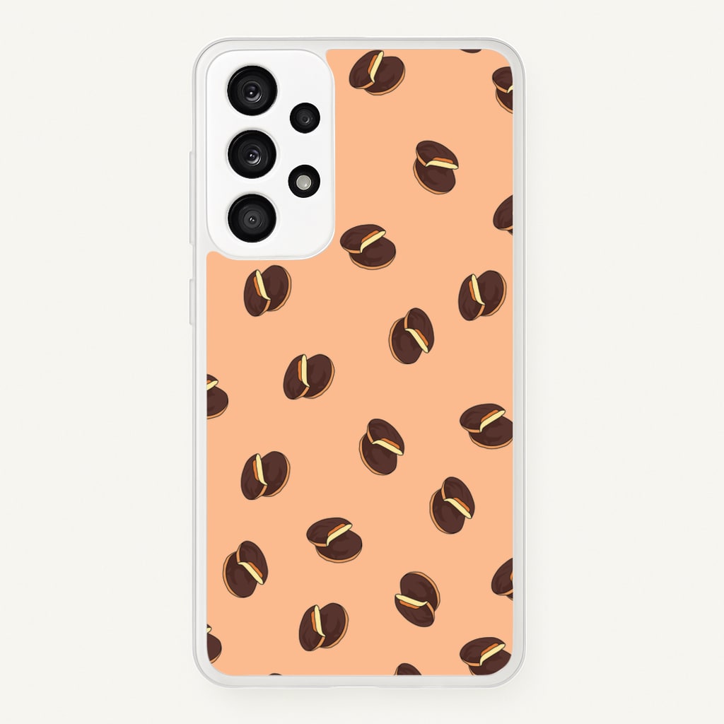 Jaffa Cakes - Biscuits Patterns - Biscuits Patterns Phone Case for Galaxy A53