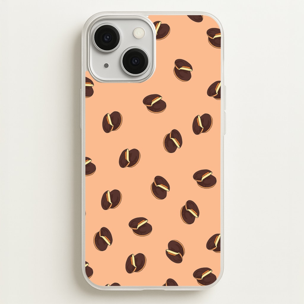 Jaffa Cakes - Biscuits Patterns - Biscuits Patterns Phone Case for iPhone 13 Mini