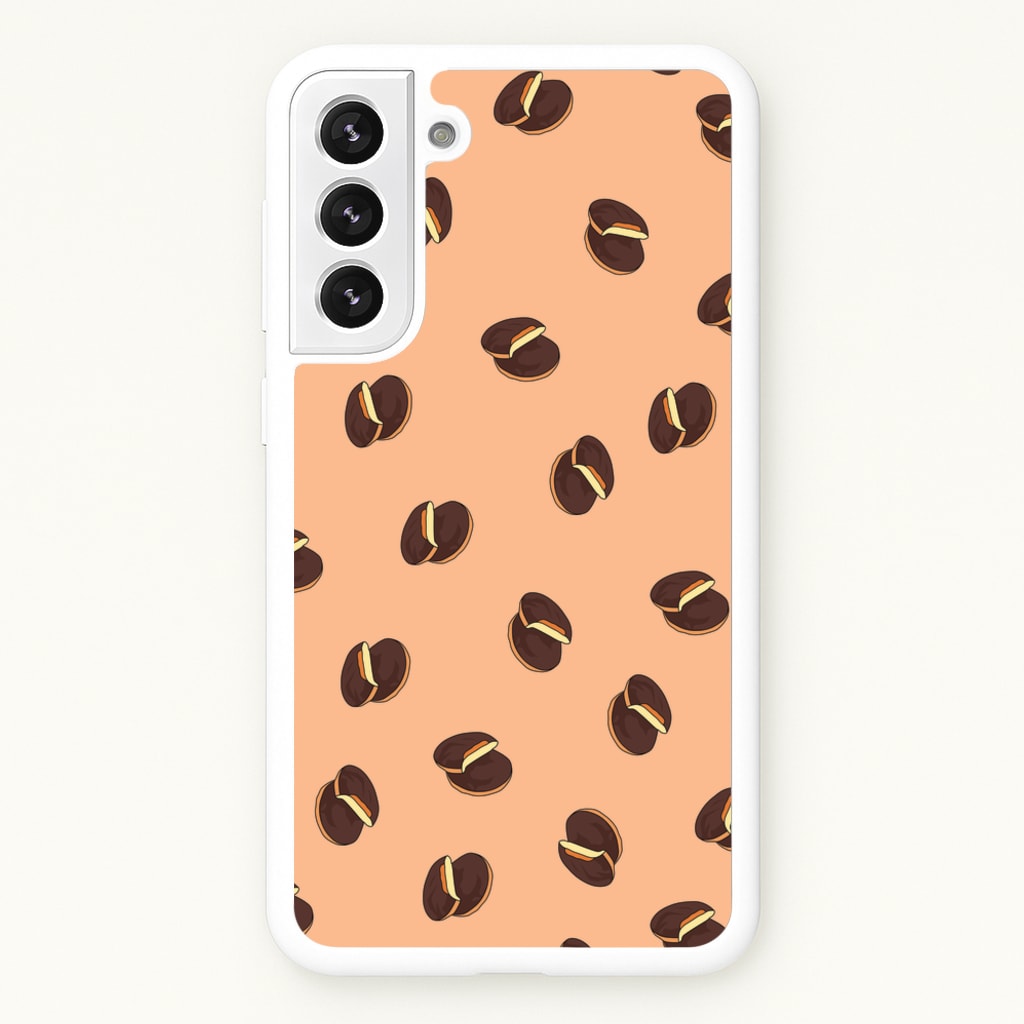 Jaffa Cakes - Biscuits Patterns - Biscuits Patterns Phone Case for Galaxy S22 Plus
