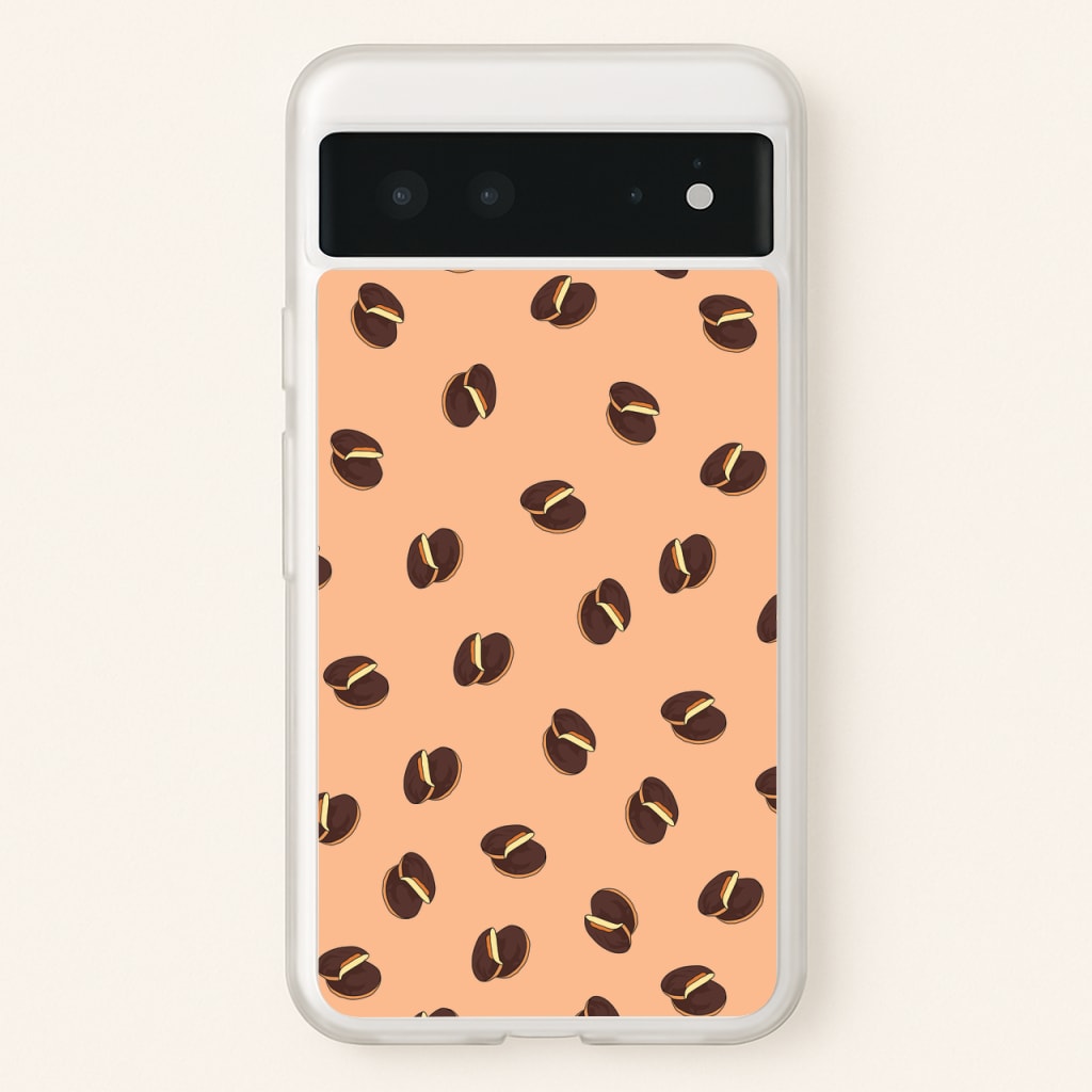 Jaffa Cakes - Biscuits Patterns - Biscuits Patterns Phone Case for Google Pixel 6