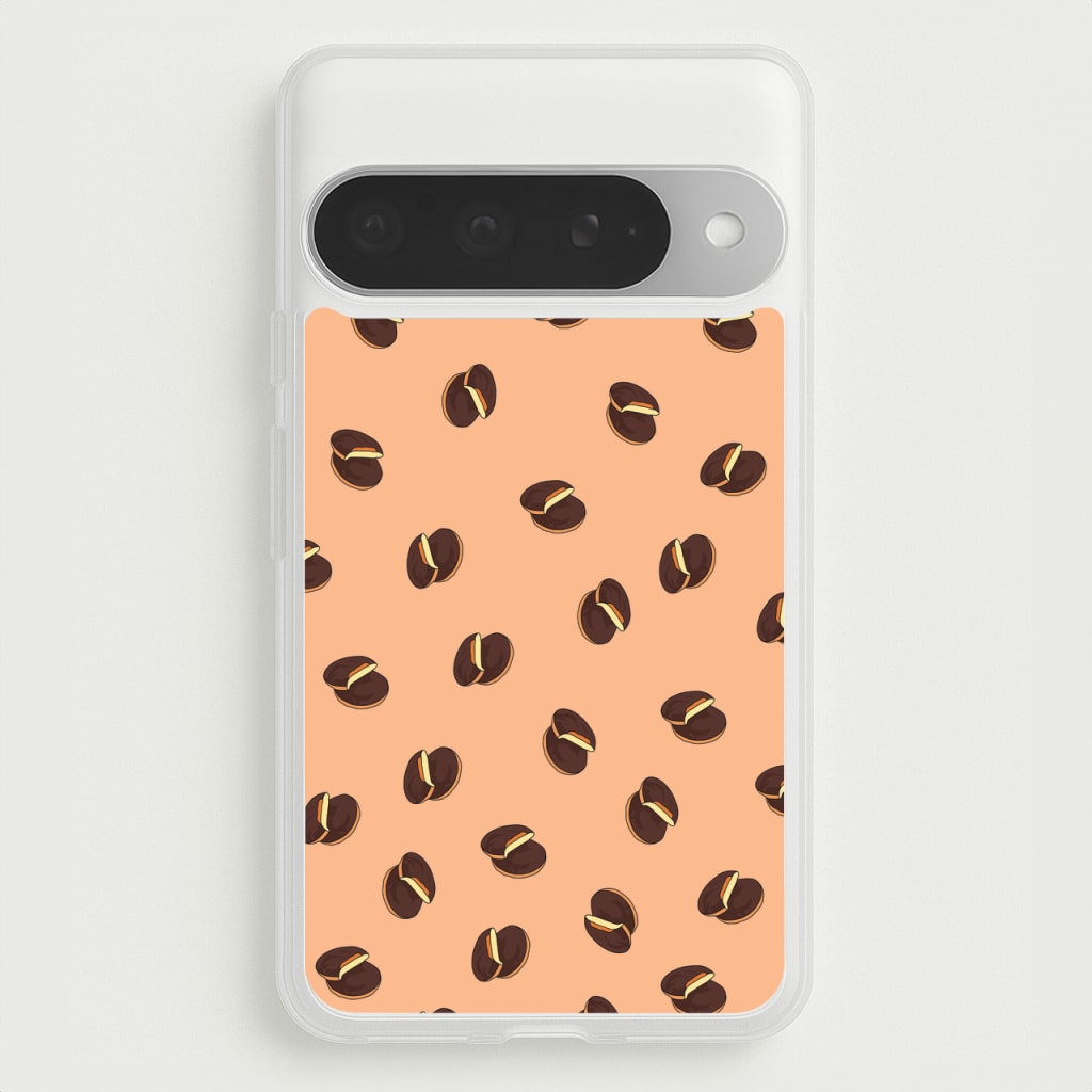 Jaffa Cakes - Biscuits Patterns Phone Case for Google Pixel 10 Pro XL