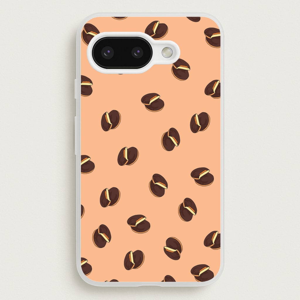 Jaffa Cakes - Biscuits Patterns - Biscuits Patterns Phone Case for Google Pixel 9a