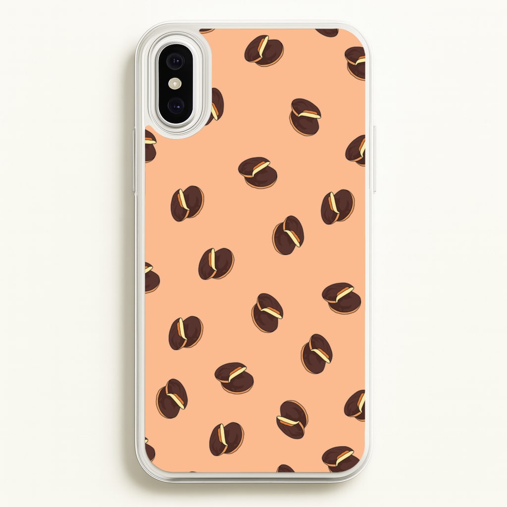 Jaffa Cakes - Biscuits Patterns - Biscuits Patterns Phone Case for iPhone XS Max