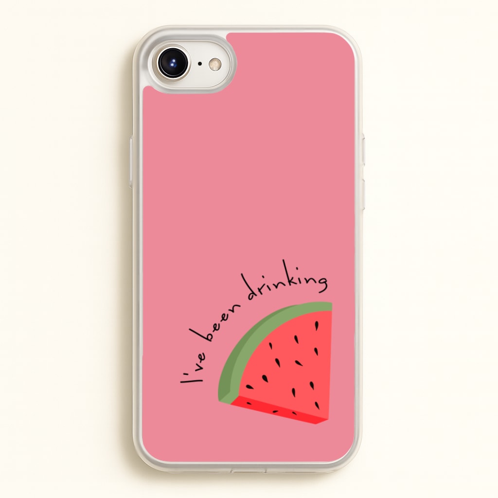 I've Been Drinkin Watermelon - Queen B - Black Enpowerment Phone Case for iPhone 6 / 7 / 8 / SE