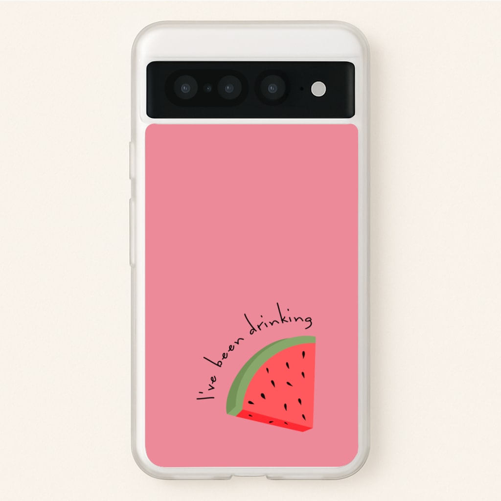 I've Been Drinkin Watermelon - Queen B - Black Enpowerment Phone Case for Google Pixel 7 Pro