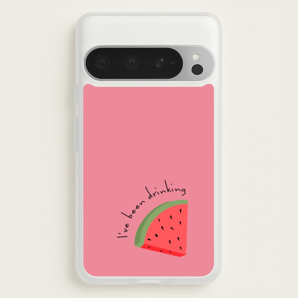 I've Been Drinkin Watermelon - Queen B - Black Enpowerment Phone Case for Google Pixel 9 Pro XL