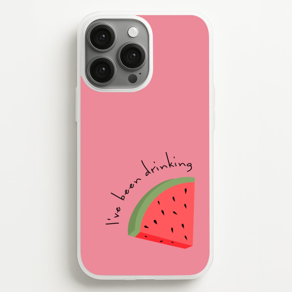 I've Been Drinkin Watermelon - Queen B - Black Enpowerment Phone Case for iPhone 13 Pro Max