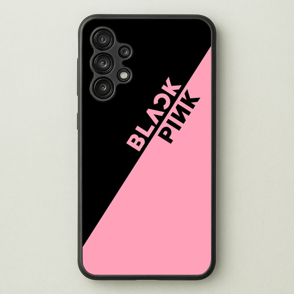 Diagonal Girl K-Pop Band Logo - Blackpink Phone Case for Galaxy A13