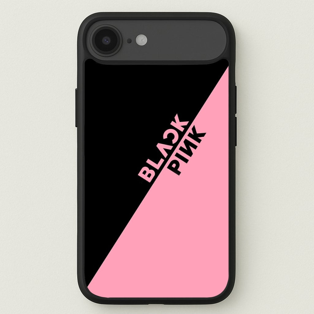 Diagonal Girl K-Pop Band Logo Phone Case for iPhone 17 Air