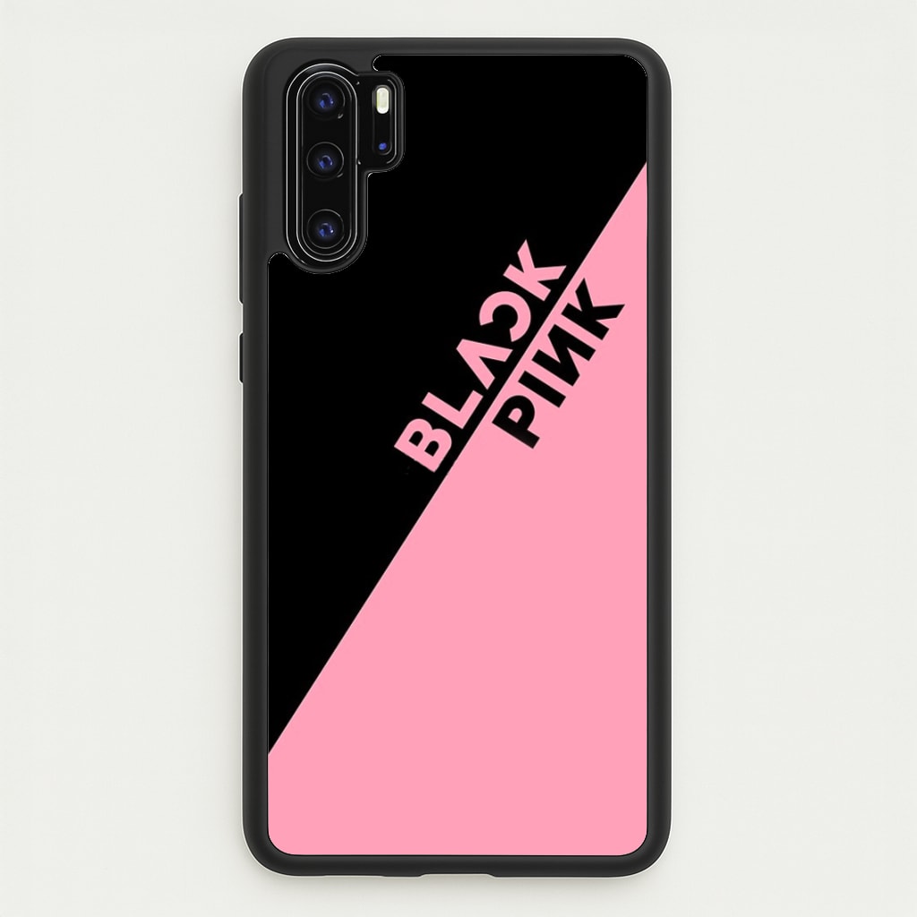 Diagonal Girl K-Pop Band Logo - Blackpink Phone Case for Huawei P30 Pro