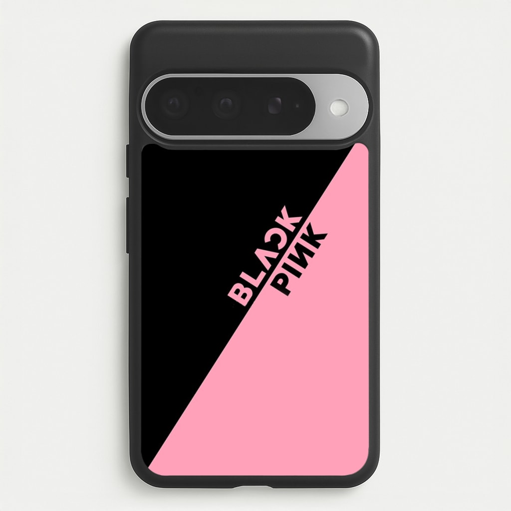 Diagonal Girl K-Pop Band Logo Phone Case for Google Pixel 10 Pro XL