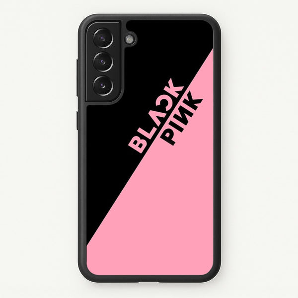 Diagonal Girl K-Pop Band Logo - Blackpink Phone Case for Galaxy S21FE