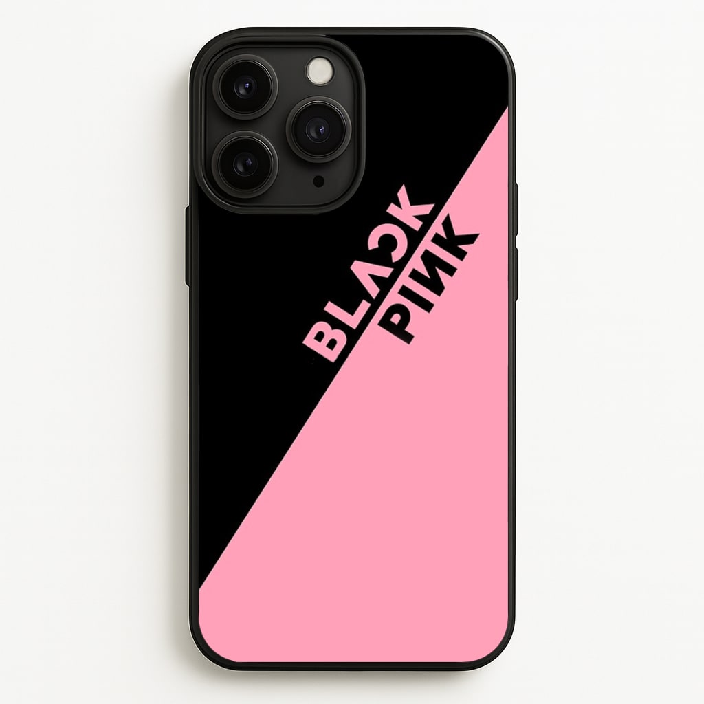 Diagonal Girl K-Pop Band Logo - Blackpink Phone Case for iPhone 11 Pro Max