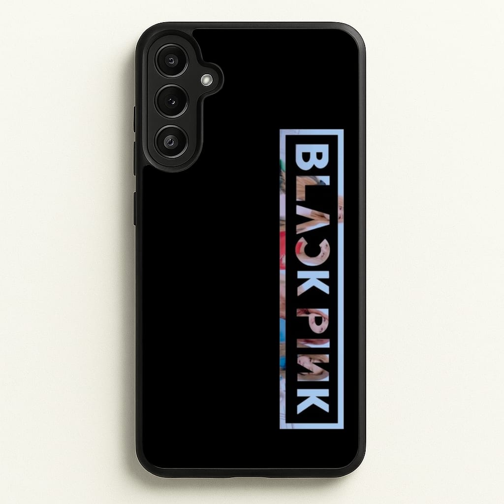Vertical Girl K-Pop Band Logo - Blackpink Phone Case for Galaxy A34