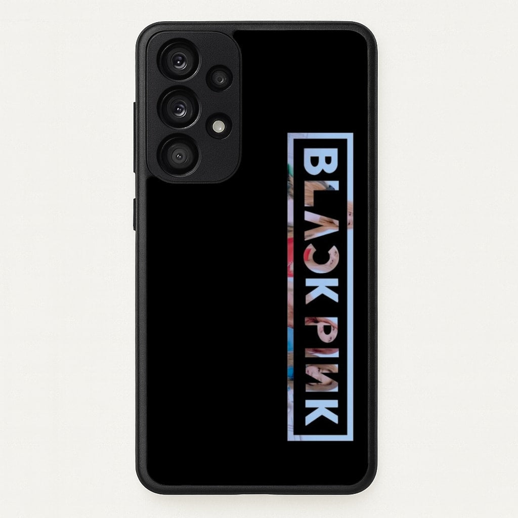 Vertical Girl K-Pop Band Logo - Blackpink Phone Case for Galaxy A53