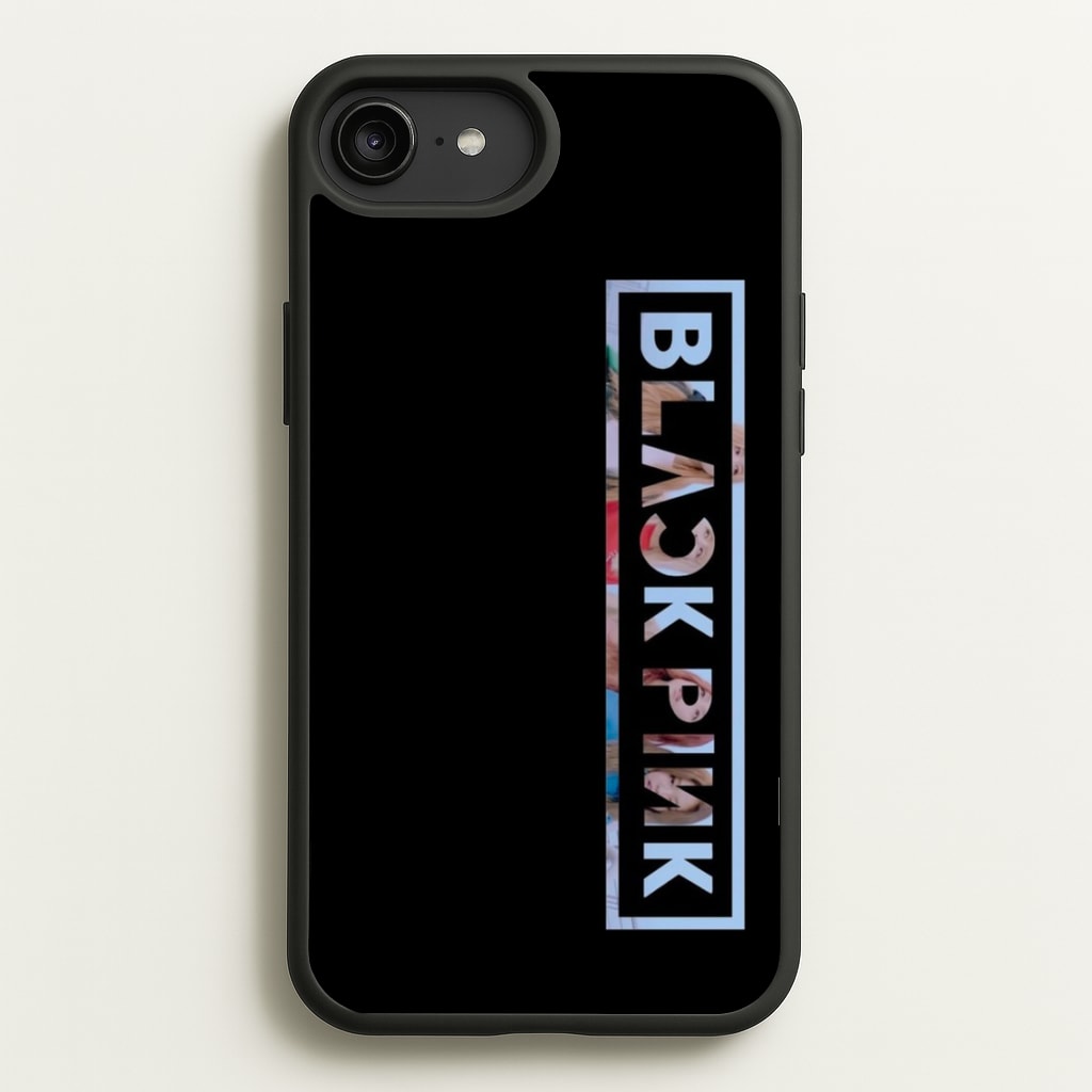 Vertical Girl K-Pop Band Logo - Blackpink Phone Case for iPhone 6 Plus / 7 Plus / 8 Plus