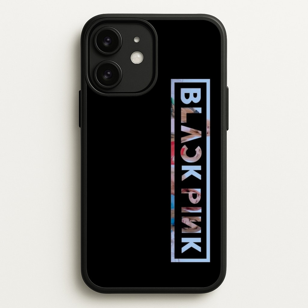 Vertical Girl K-Pop Band Logo - Blackpink Phone Case for iPhone 11