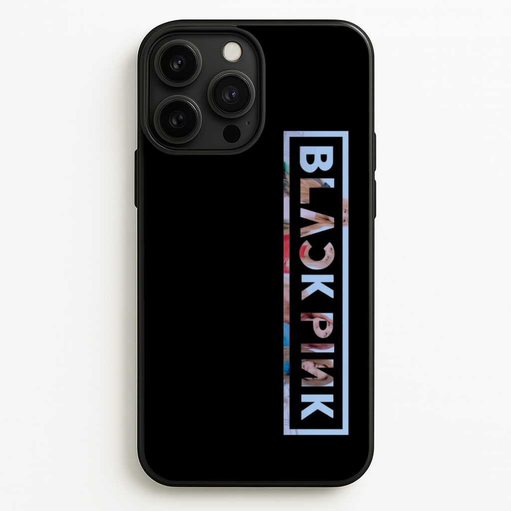 Vertical Girl K-Pop Band Logo - Blackpink Phone Case for iPhone 13 Pro Max