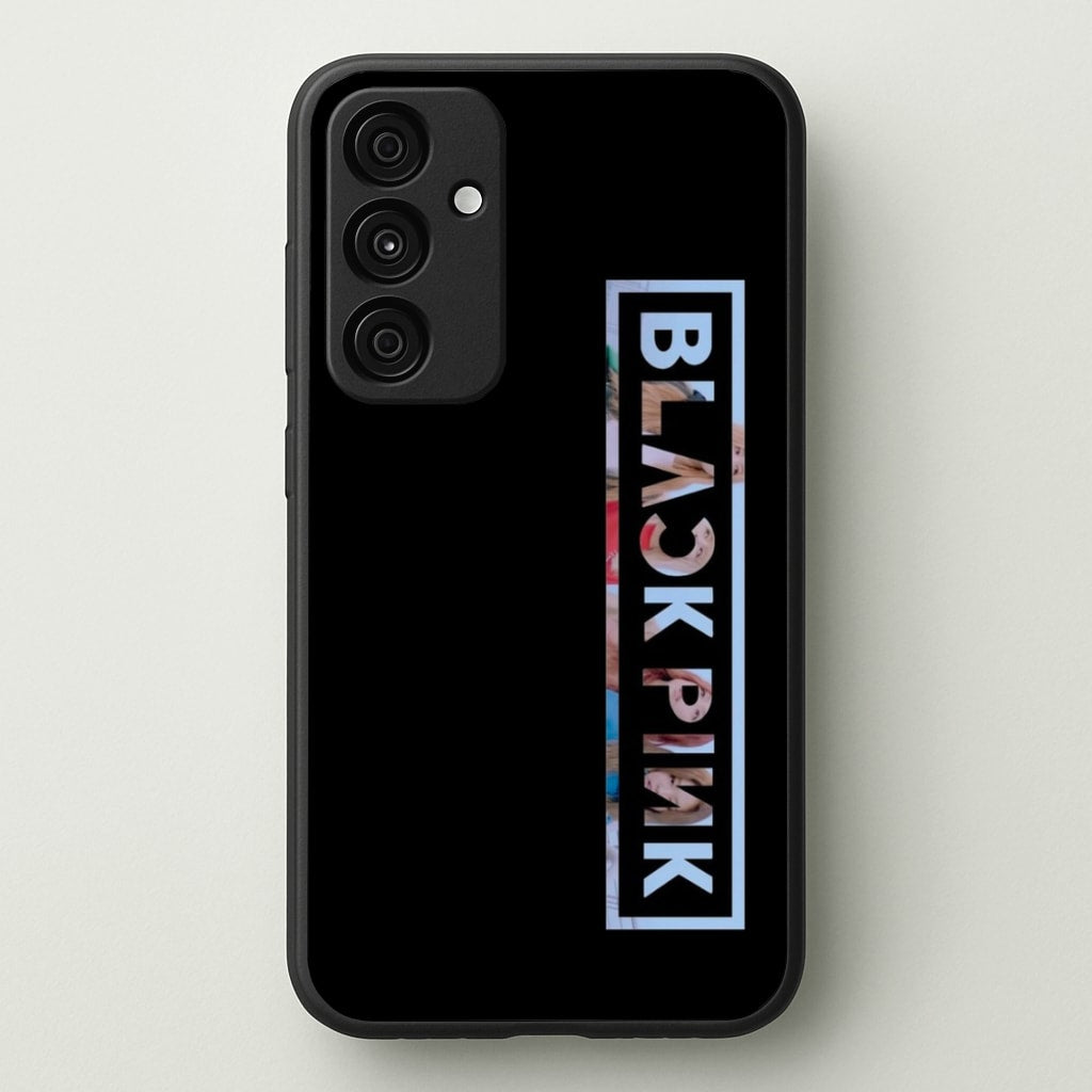 Vertical Girl K-Pop Band Logo - Blackpink Phone Case for Galaxy A55